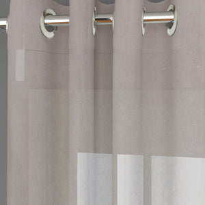 Casper Plain Sheer Curtains | Off White | Set of 2
