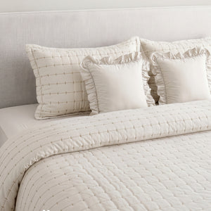Home Crayons CloudTouch™ 5-Piece AC Comforter Set | 33% Oversized | Includes 2 Pillow & 2 Cushion Covers | Morning Glory