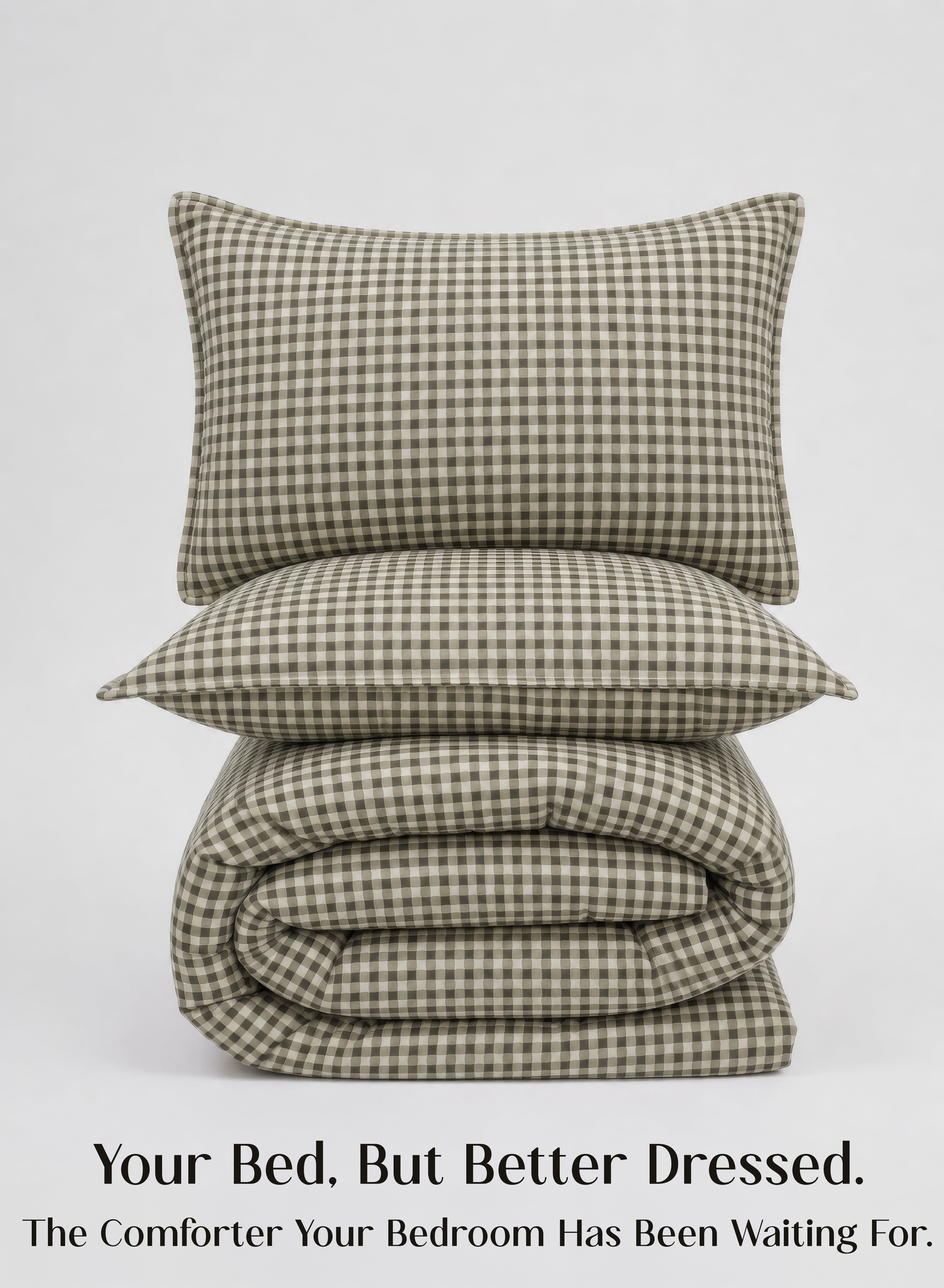 Crayonic™ 5-Piece AC Comforter Set | Signature Designer Comforter Set | Olivewood