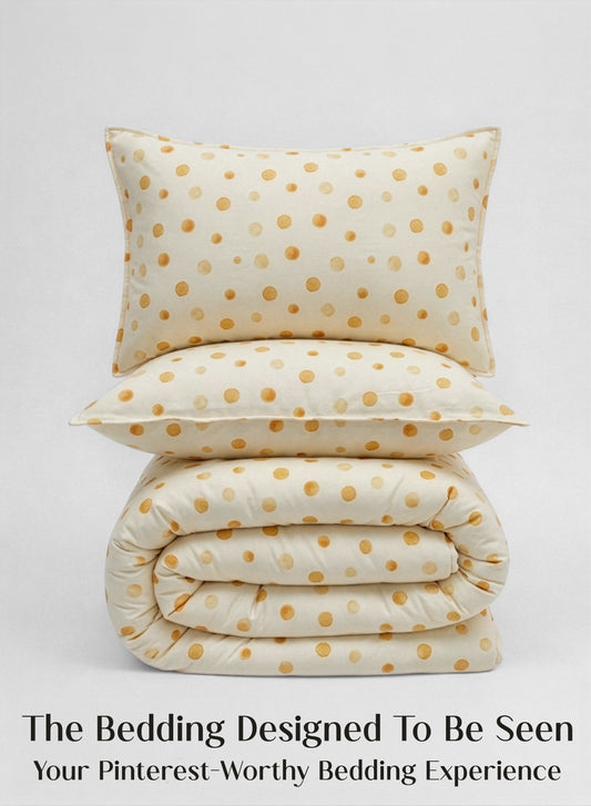 Crayonic™ 8-Piece AC Bedding Set | Signature Designer Bedding for AC Rooms | Butter Pop