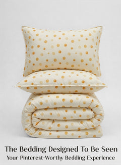 Crayonic™ 8-Piece AC Bedding Set | Signature Designer Bedding for AC Rooms | Butter Pop