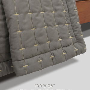 Home Crayons CloudTouch™ Comforter Set | All-Season | 33% Oversized | Includes 2 Pillow Covers & 2 Cushion Covers | Smoked Coffee