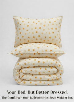 Crayonic™ 5-Piece AC Comforter Set | Signature Designer Comforter Set | Butter Pop