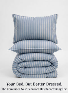 Crayonic™ 5-Piece AC Comforter Set | Signature Designer Comforter Set | Coastal