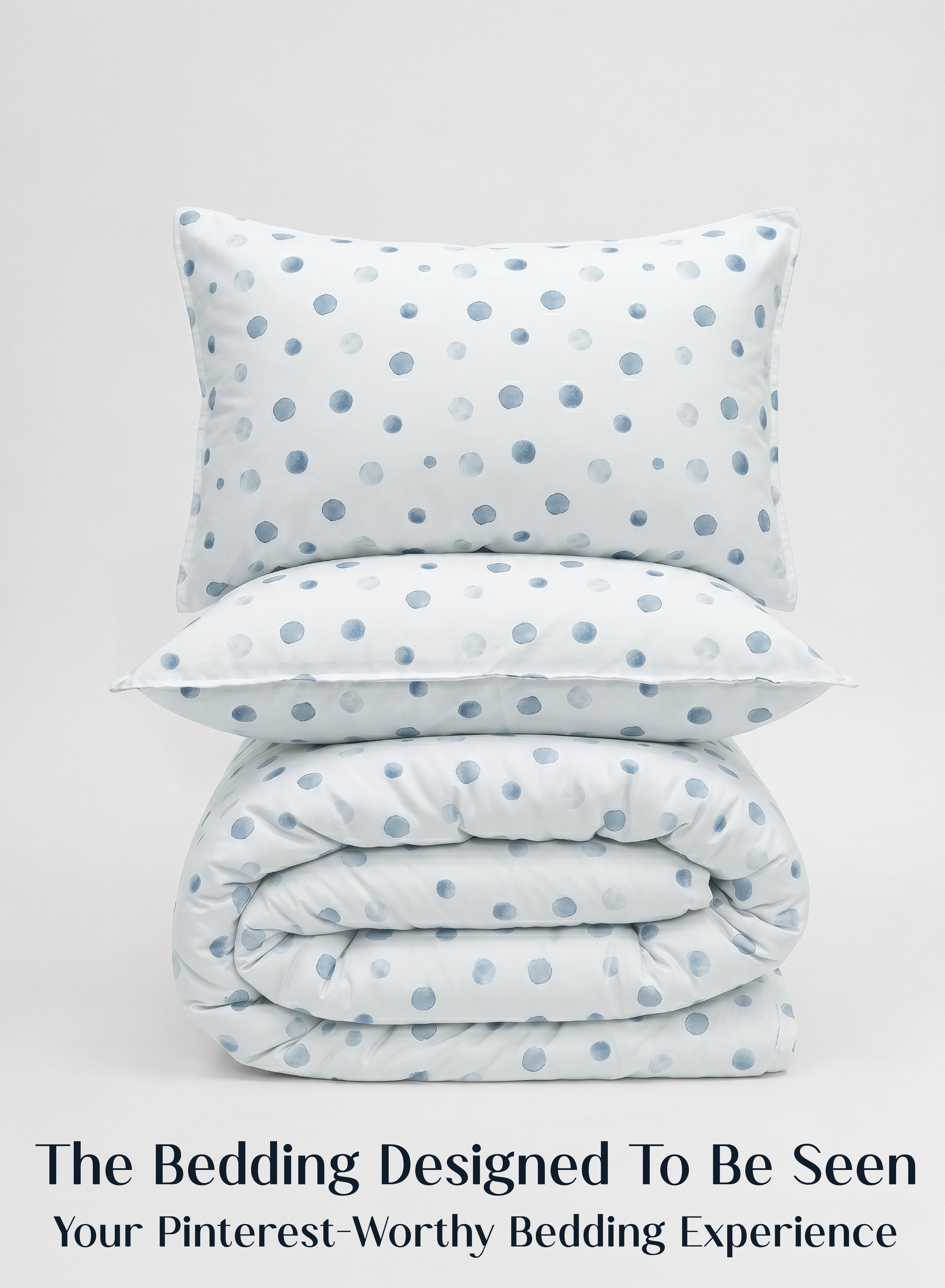 Crayonic™ 8-Piece Bedding Set | Signature Designer Bedding for AC Rooms | Bluebell