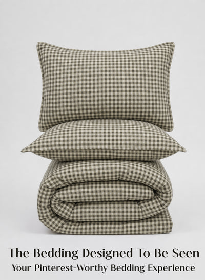 Crayonic™ 8-Piece Bedding Set | Signature Designer Bedding for AC Rooms | Olivewood