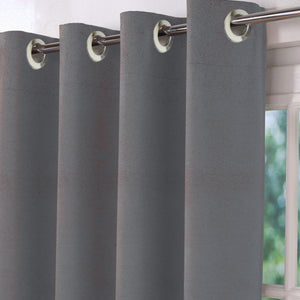Casper Plain Blackout Curtains | Bright Gray | Set of 2