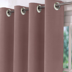 Casper Plain Blackout Curtains | Rouge Pink | Set of 2