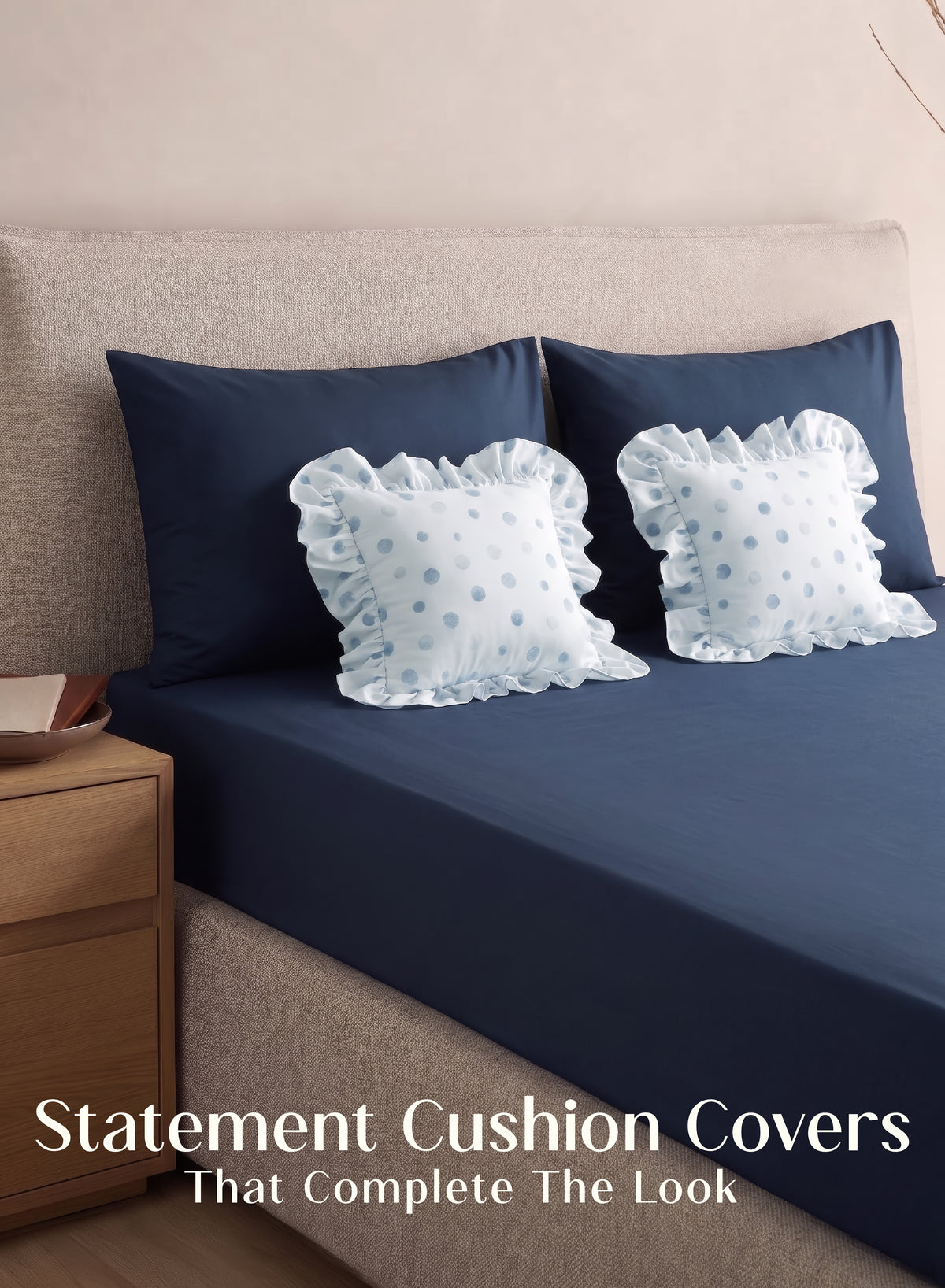 LuxeFit™ Fitted Bedsheet Set | Deepsea