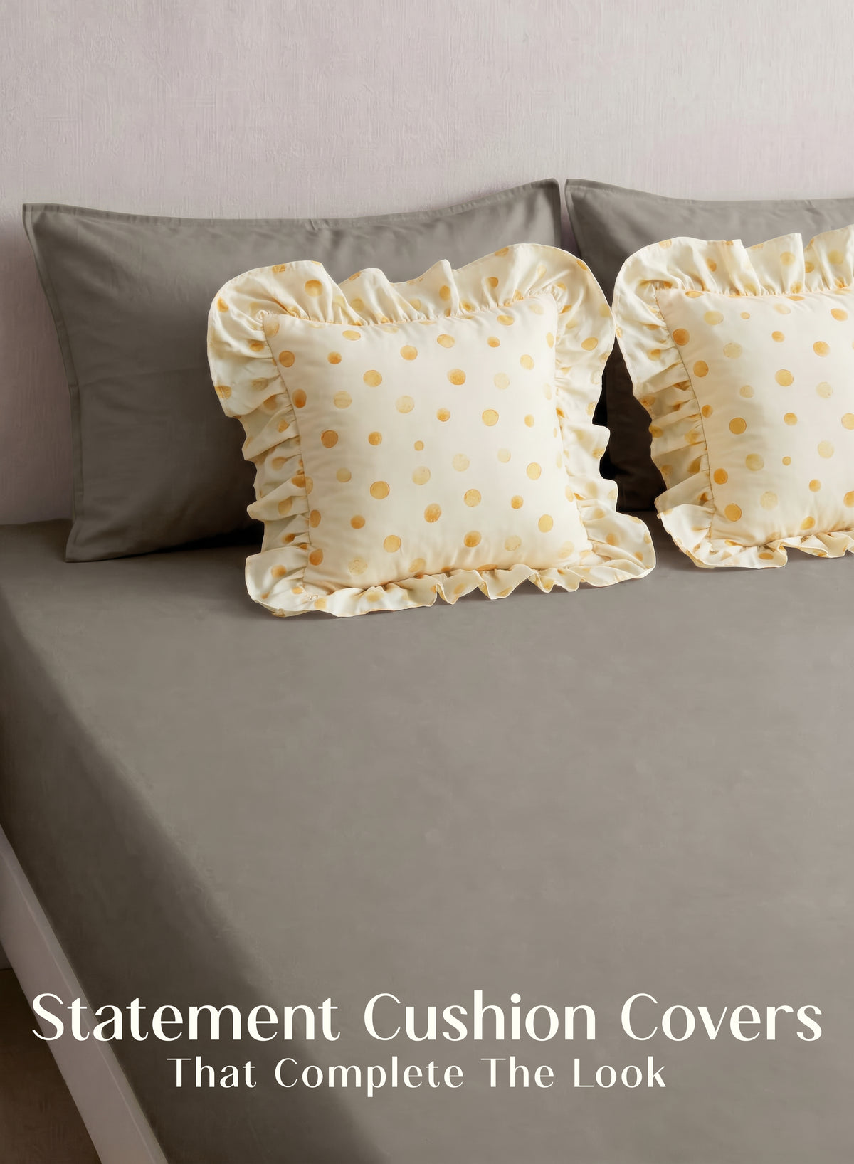 LuxeFit™ Fitted Bedsheet Set | Smoky Taupe