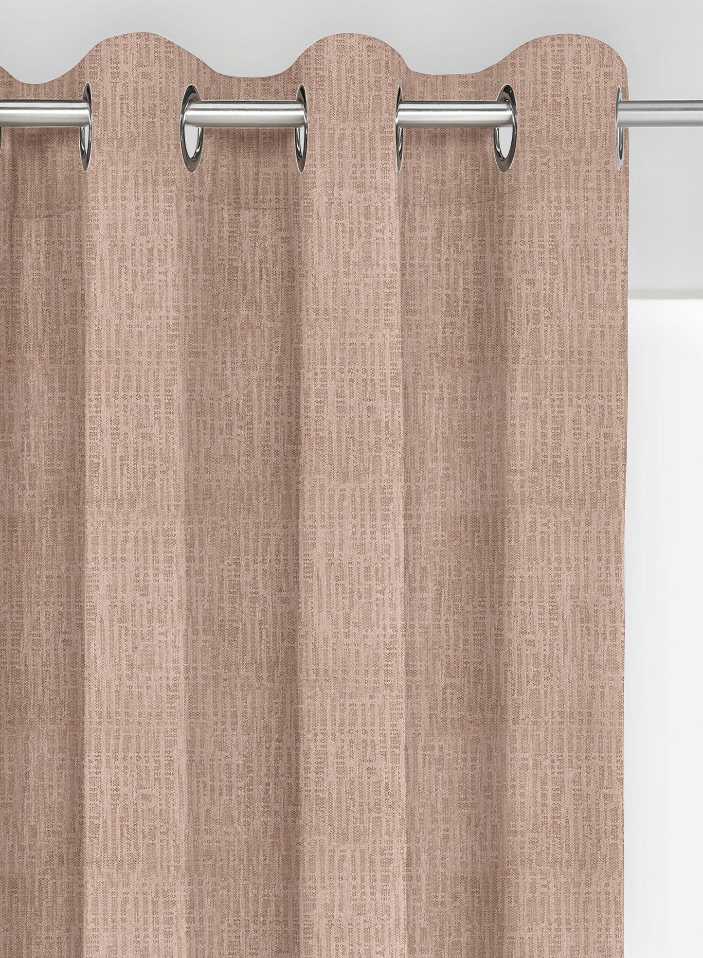 Elora Textured Blackout Curtains | Hemp | Set of 2