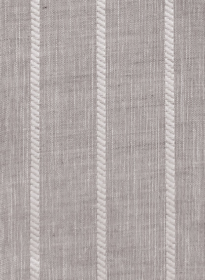 Evok Striped Sheer Curtains | Gray | Set of 2