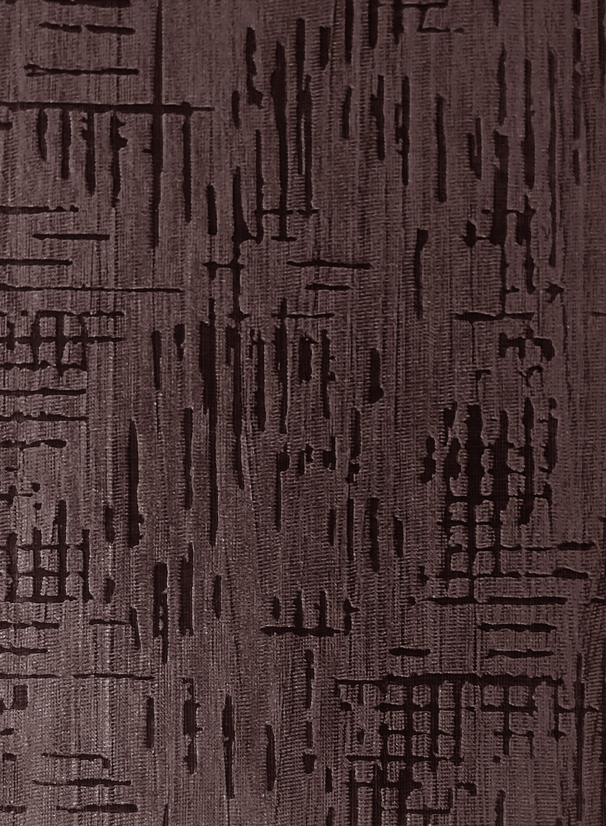 Elsa Textured Room Darkening Curtains | Modern Aesthetic | Deep Brown | Set of 2 | Fully Customizable
