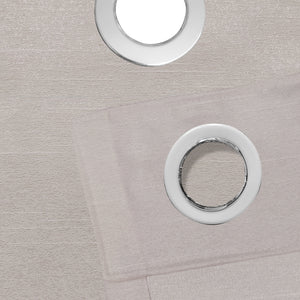 Casper Plain Blackout Curtains | Off White | Set of 2