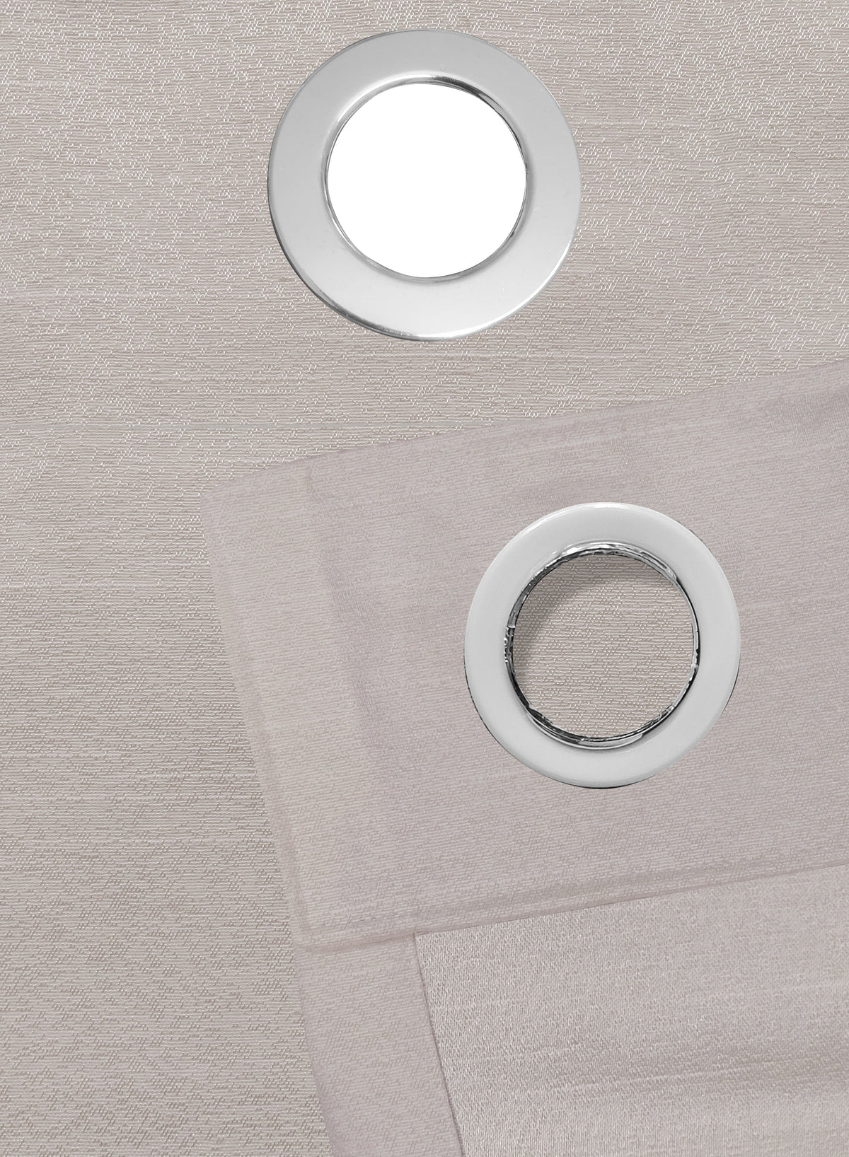 Casper Plain Blackout Curtains | Off White | Set of 2