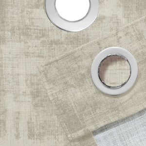 Bling Rustic Vibe Blackout Curtains | 100% Cotton | Shalimar | Set of 2