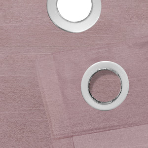 Casper Plain Blackout Curtains | Careys Pink | Set of 2