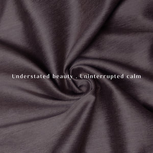 Arezzo Plain Blackout Curtains | Soft Heavy Fabric & Total Light Block | Dark Wine | Set of 2 | Fully Customizable