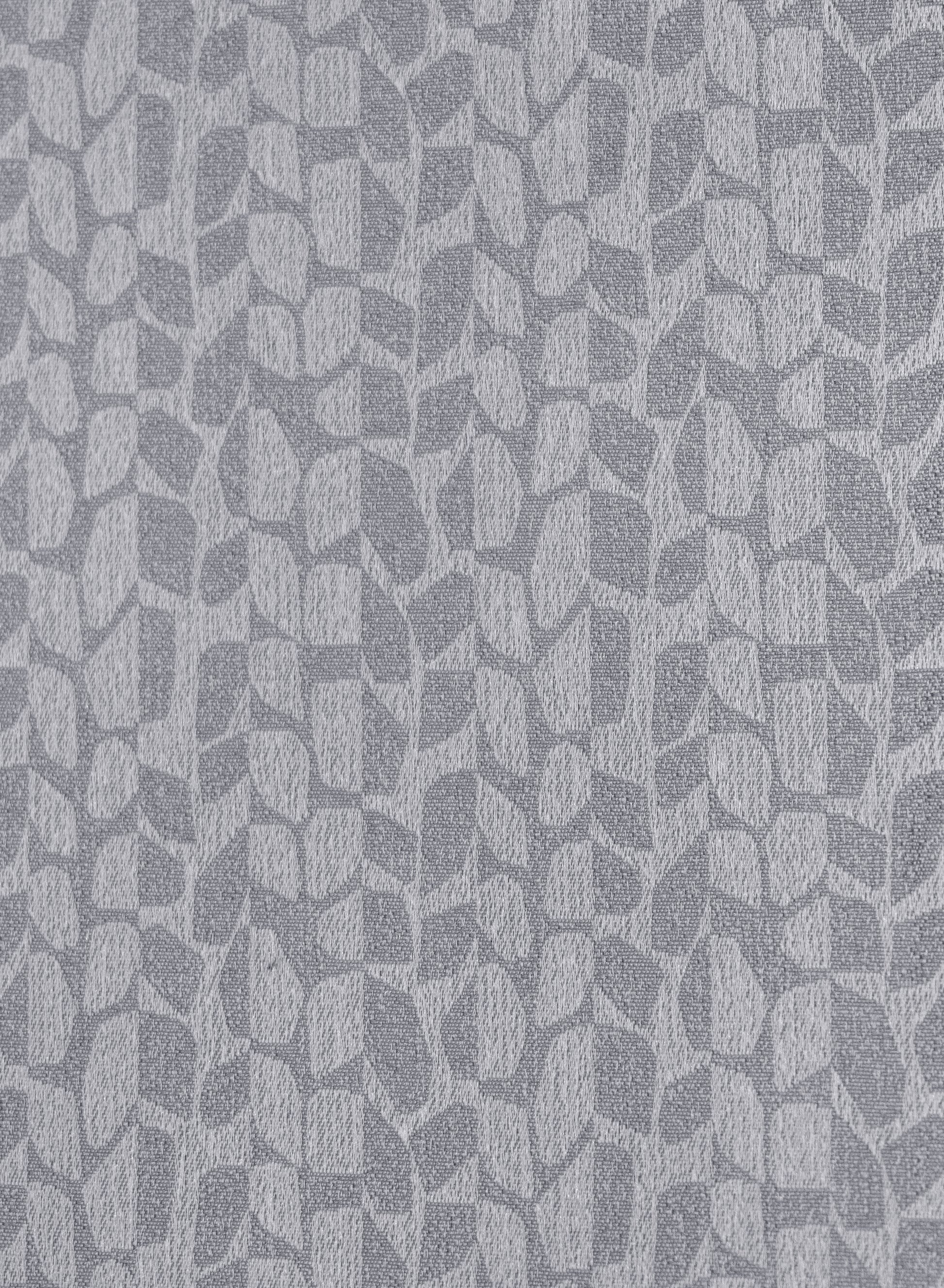 Eudora Jacquard Room Darkening Curtains | Pebble Jacquard Weave | Feather Gray | Set of 2 | Fully Customizable