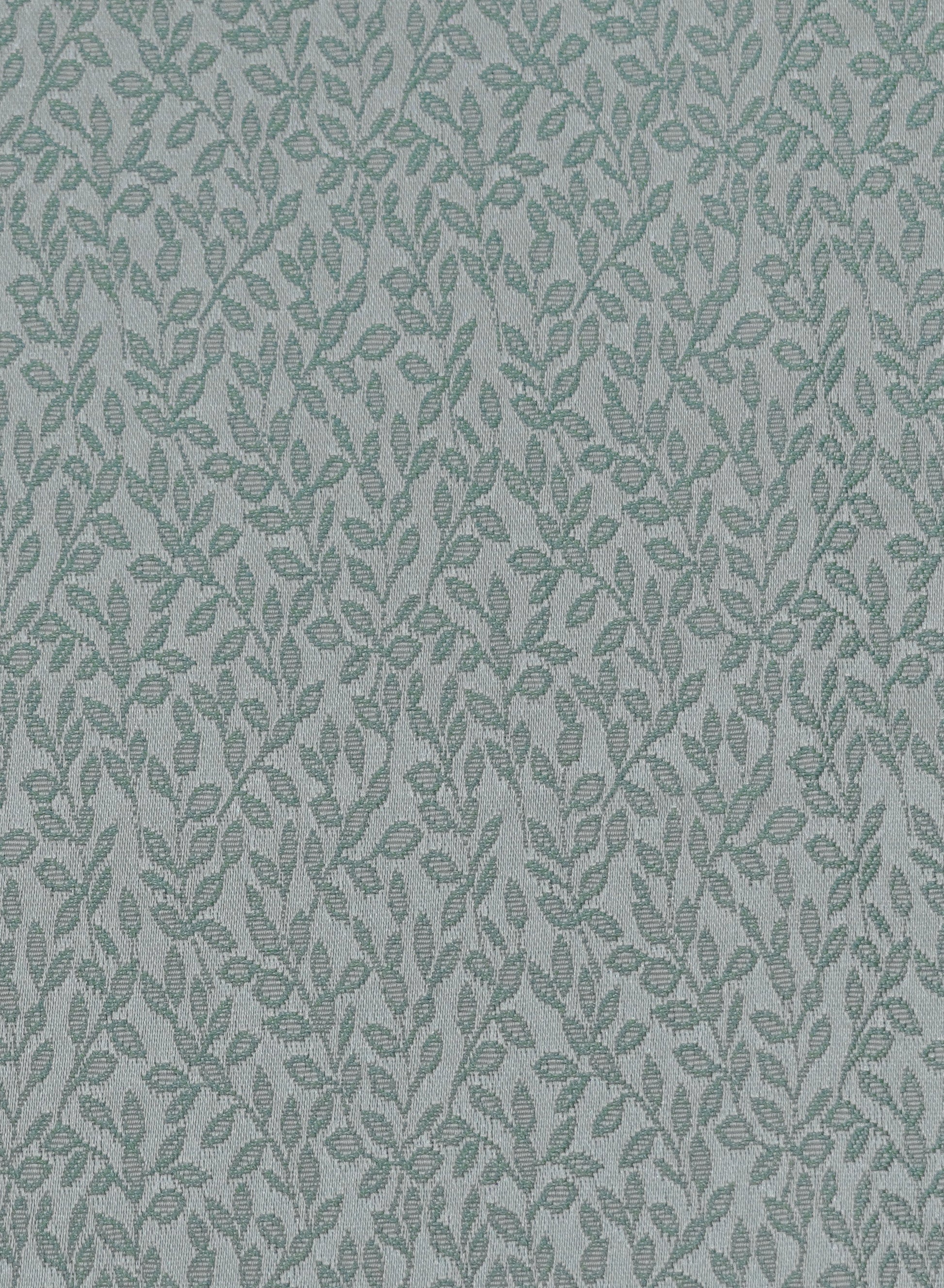 Eudora Jacquard Room Darkening Curtains | European Jacquard Weave | Seafoam Green | Set of 2 | Fully Customizable