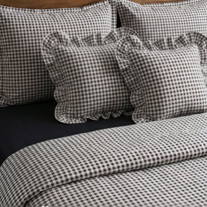 Crayonic™ 5-Piece AC Comforter Set | Signature Designer Comforter Set | Midnight Gingham