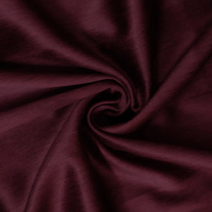 Arezzo Plain Blackout Curtains | Maroon | Set of 2