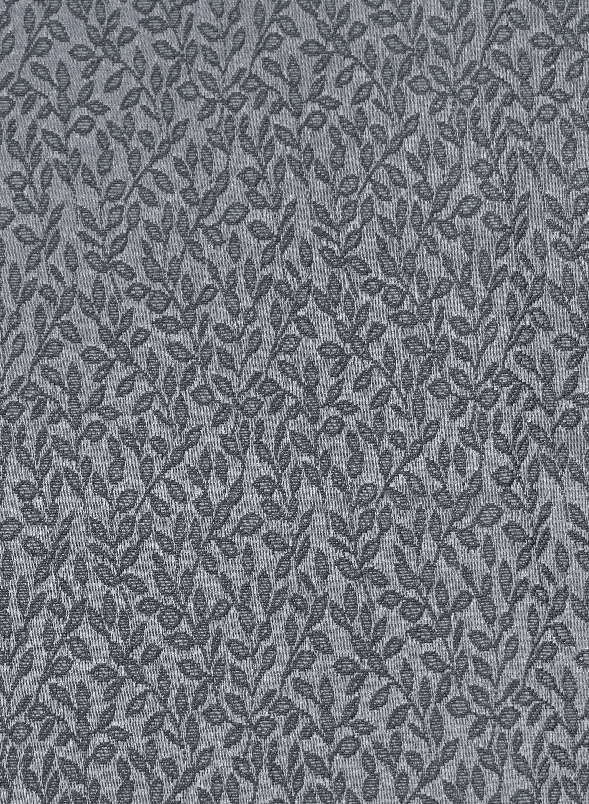Eudora Jacquard Room Darkening Curtains | European Jacquard Weave | Dusk Gray | Set of 2 | Fully Customizable