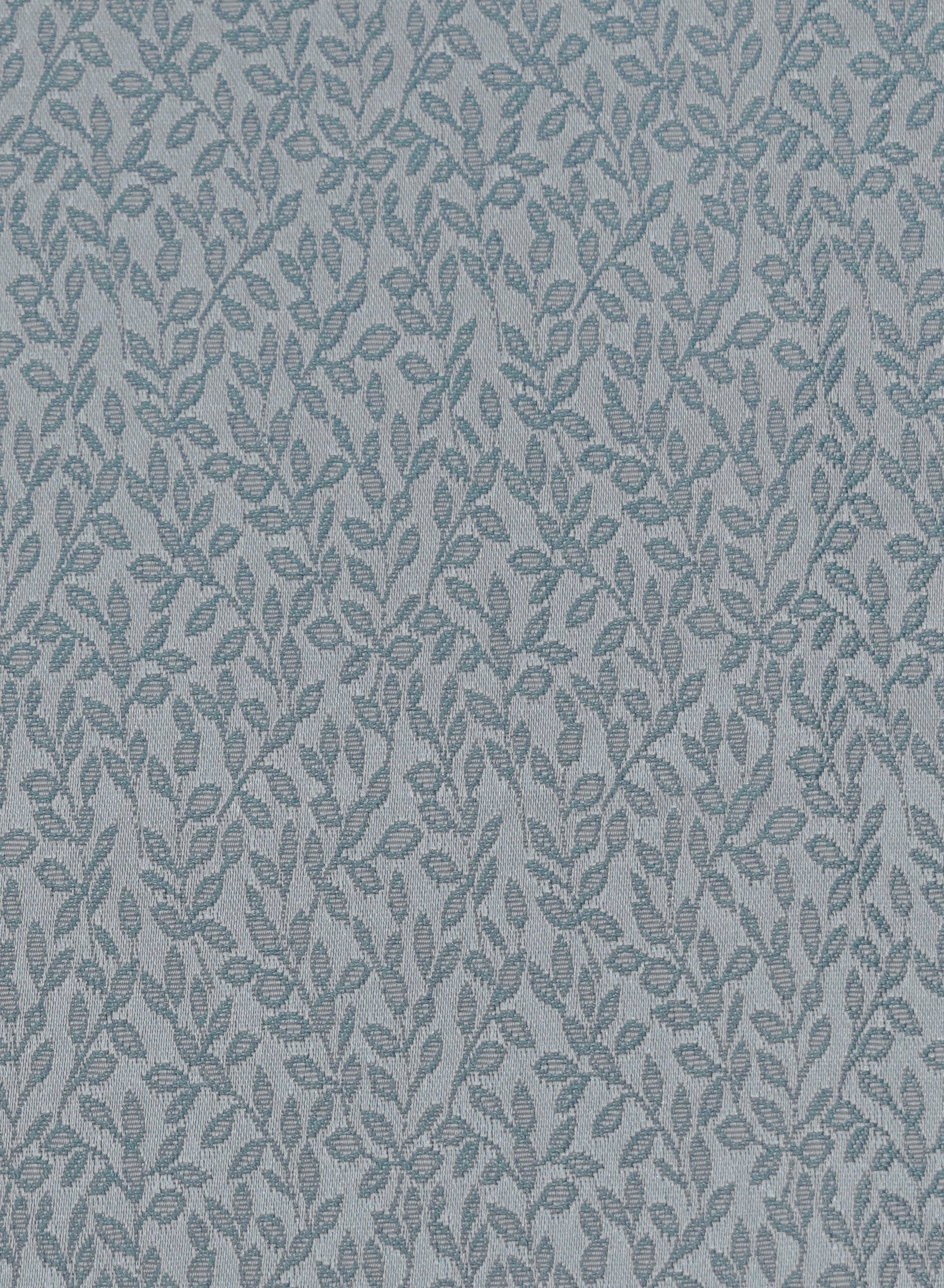 Eudora Jacquard Room Darkening Curtains | European Jacquard Weave | Twilight Aqua | Set of 2 | Fully Customizable