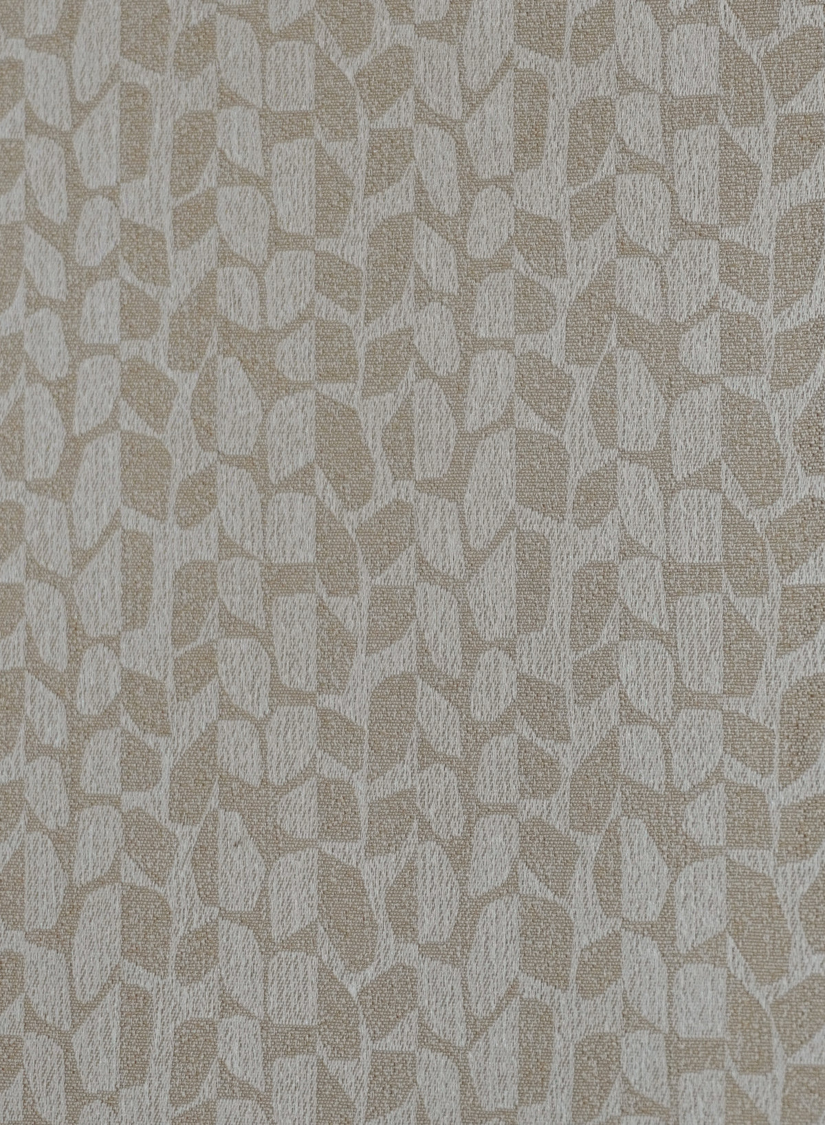 Eudora Jacquard Blackout Curtains | Pebble Jacquard Weave & Total Light Block | Tan | Set of 2 | Fully Customizable