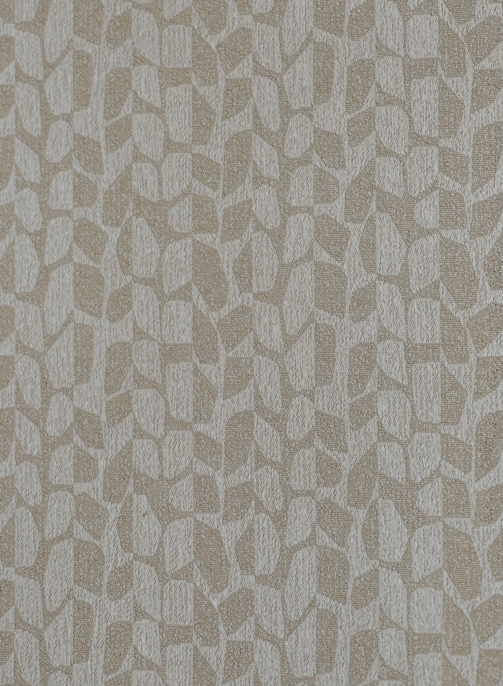 Eudora Jacquard Room Darkening Curtains | Pebble Jacquard Weave | Tan | Set of 2 | Fully Customizable