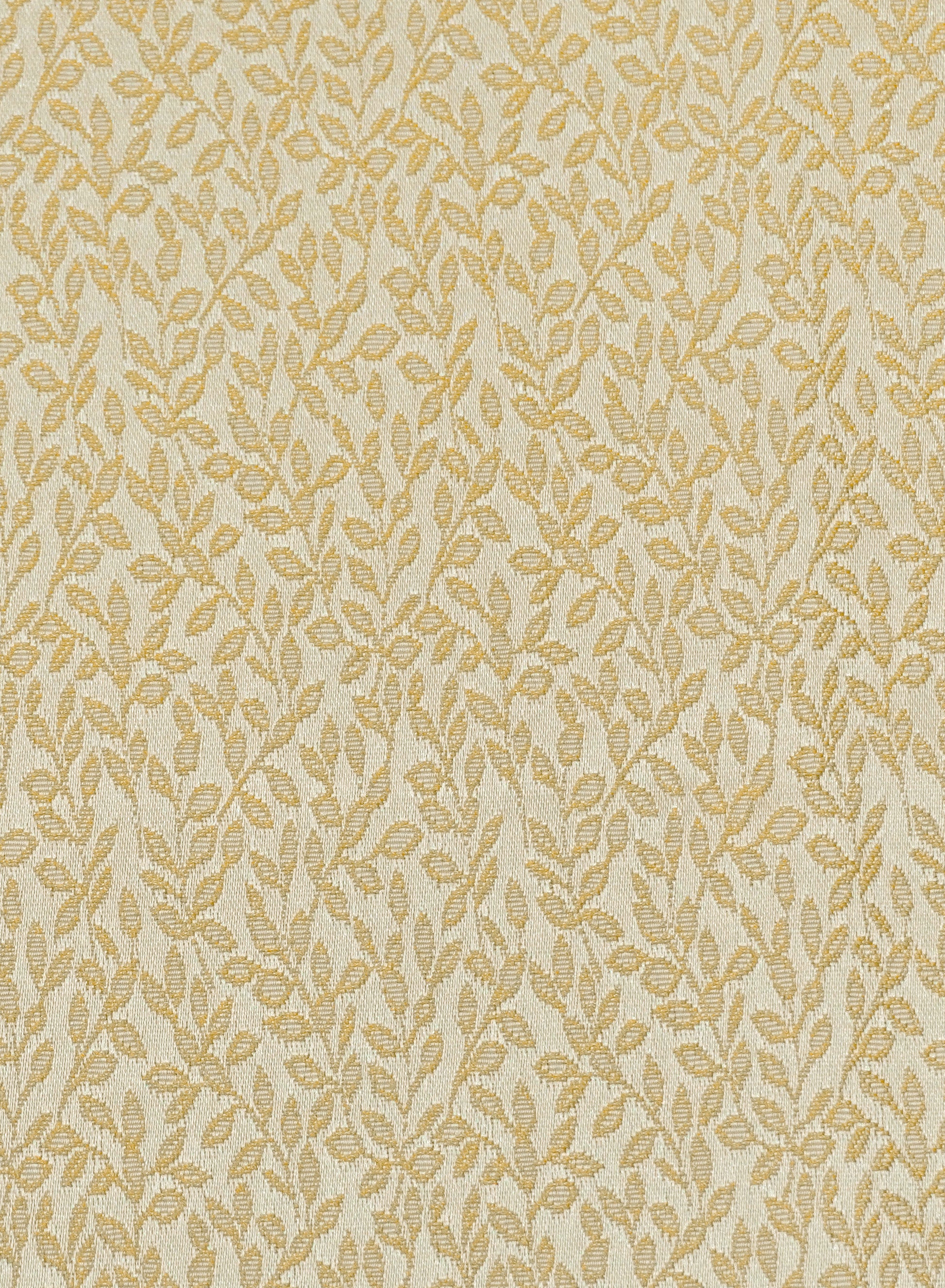Eudora Jacquard Blackout Curtains | European Jacquard Weave & Total Light Block | Champagne Gold | Set of 2 | Fully Customizable