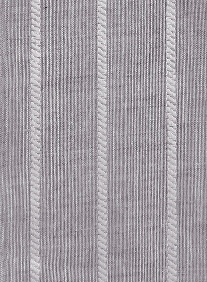 Evok Striped Sheer Curtains | Slate Blue | Set of 2