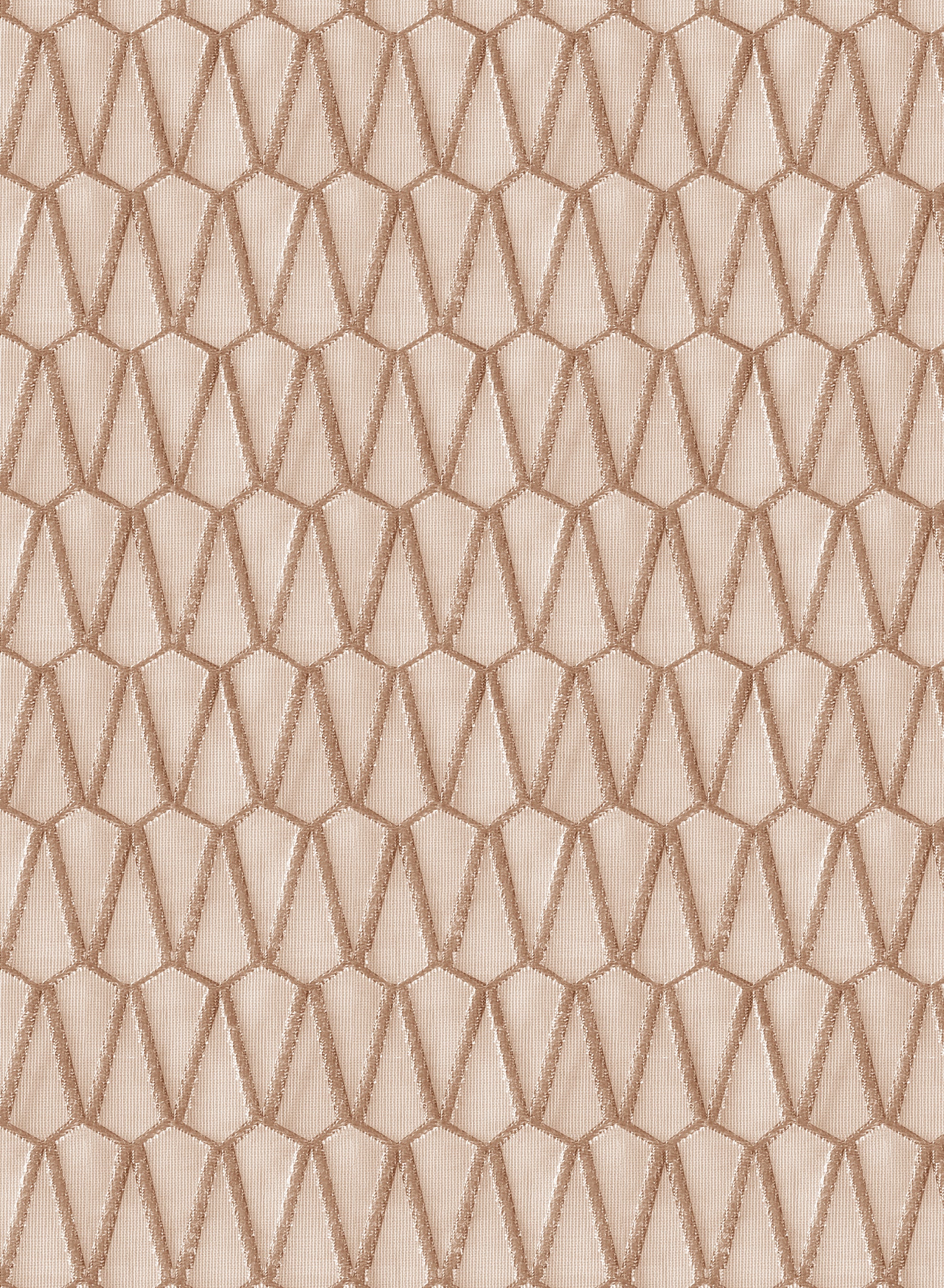 Elsa Textured Sheer Curtains | Modern Aesthetic & Soft Light Filter | Mocha Brown | Set of 2 | Fully Customizable
