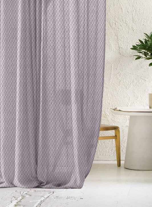 Elsa Textured Sheer Curtains | Gray | Set of 2