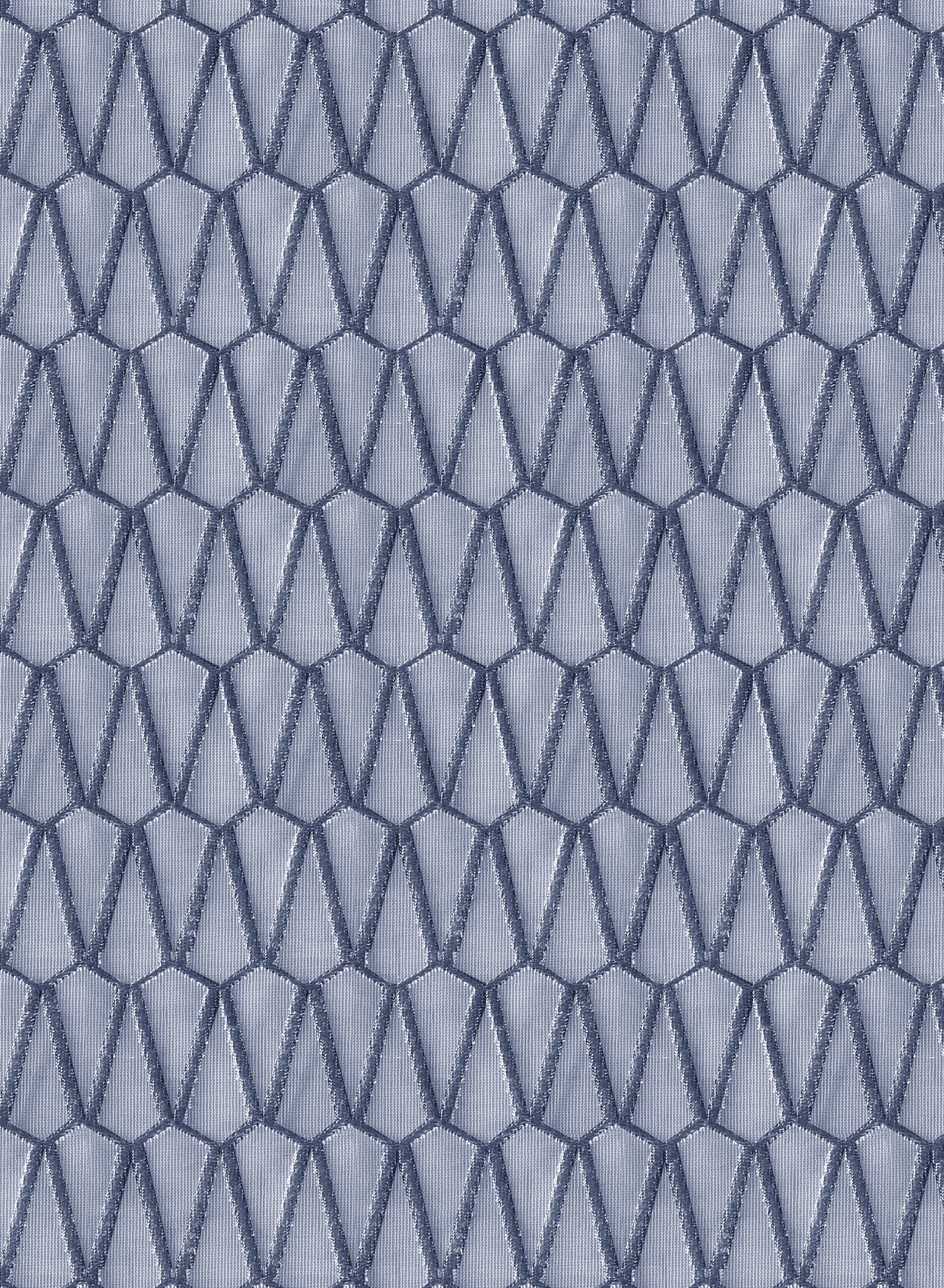 Elsa Textured Sheer Curtains | Modern Aesthetic & Soft Light Filter | Royal Blue | Set of 2 | Fully Customizable