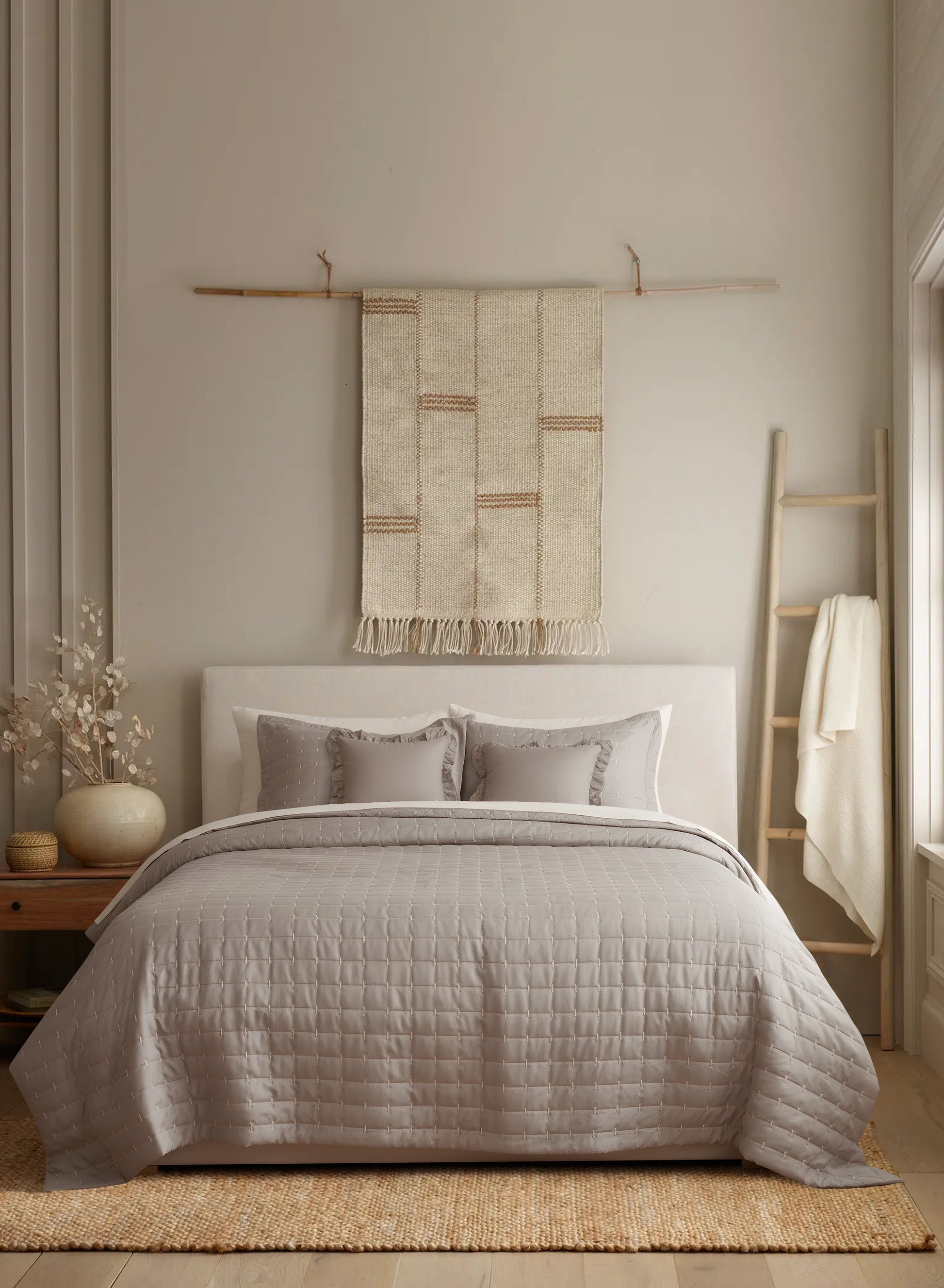 Home Crayons CloudTouch™ Comforter Set | All-Season | 33% Oversized | Includes 2 Pillow Covers & 2 Cushion Covers | Latte Crème