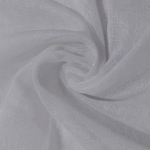 Casper Plain Sheer Curtains | Pearl | Set of 2