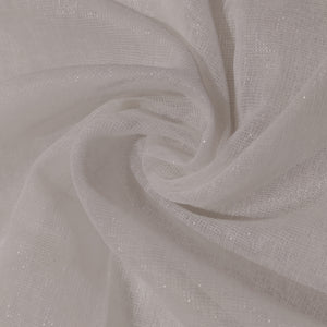 Casper Plain Sheer Curtains | Off White | Set of 2