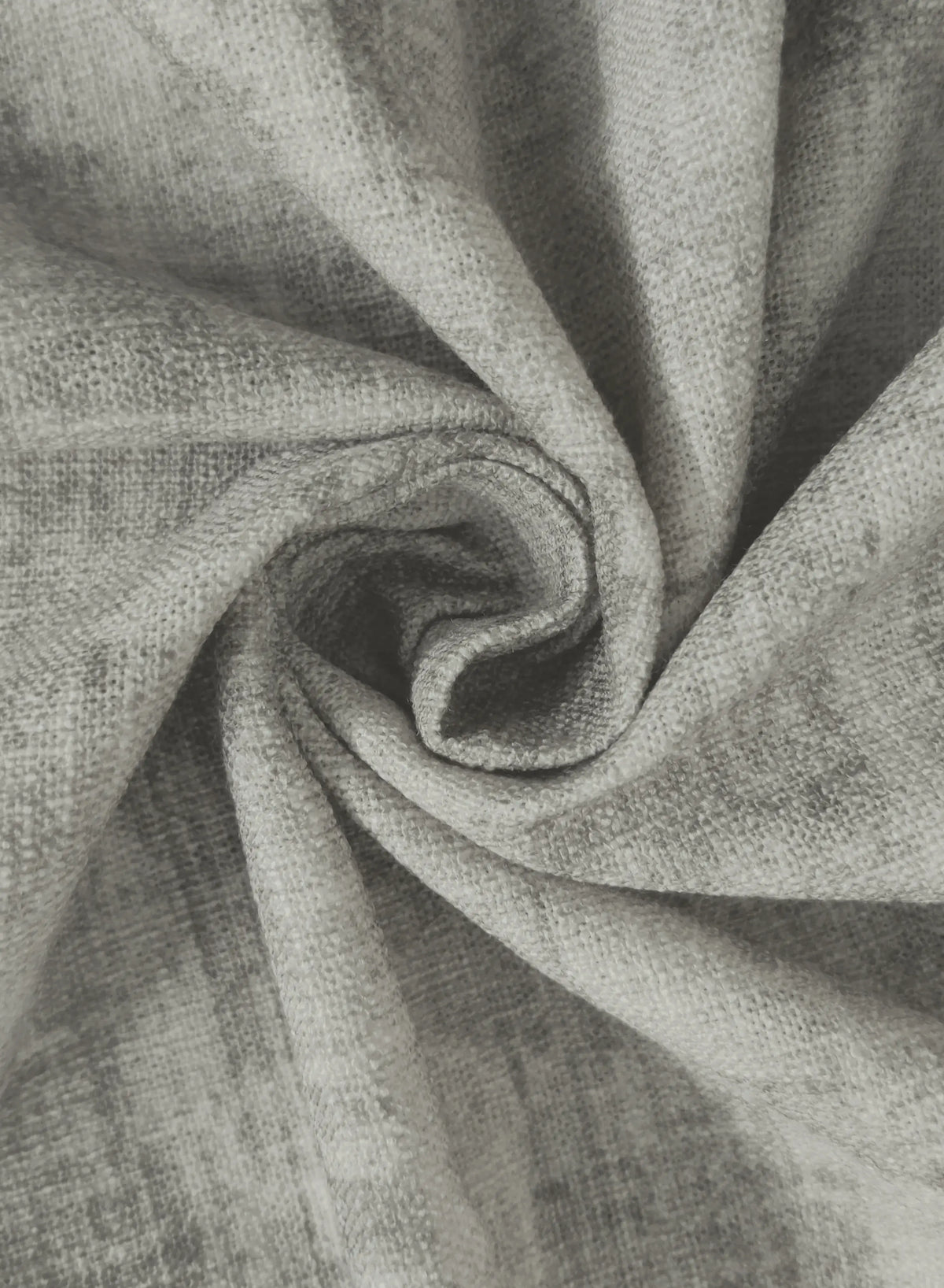 Bling Rustic Vibe Blackout Curtains | 100% Cotton | Gray | Set of 2