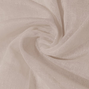 Casper Plain Sheer Curtains | Light Brown | Set of 2