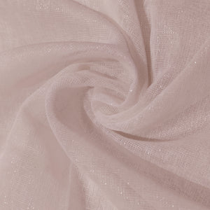 Casper Plain Sheer Curtains | Pink | Set of 2