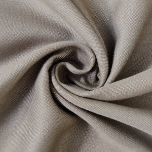 Lyon Cotton Blackout Curtains | Plain Elegance for Modern Homes | Total Light Block | Taupe Gray | Set of 2 | Fully Customizable