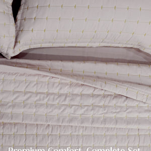 Home Crayons CloudTouch™ 8-Piece AC Bedding Set | Complete Bedroom Upgrade in One Set | Sakura Blush