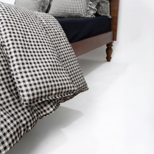Crayonic™ 5-Piece AC Comforter Set | Signature Designer Comforter Set | Midnight Gingham