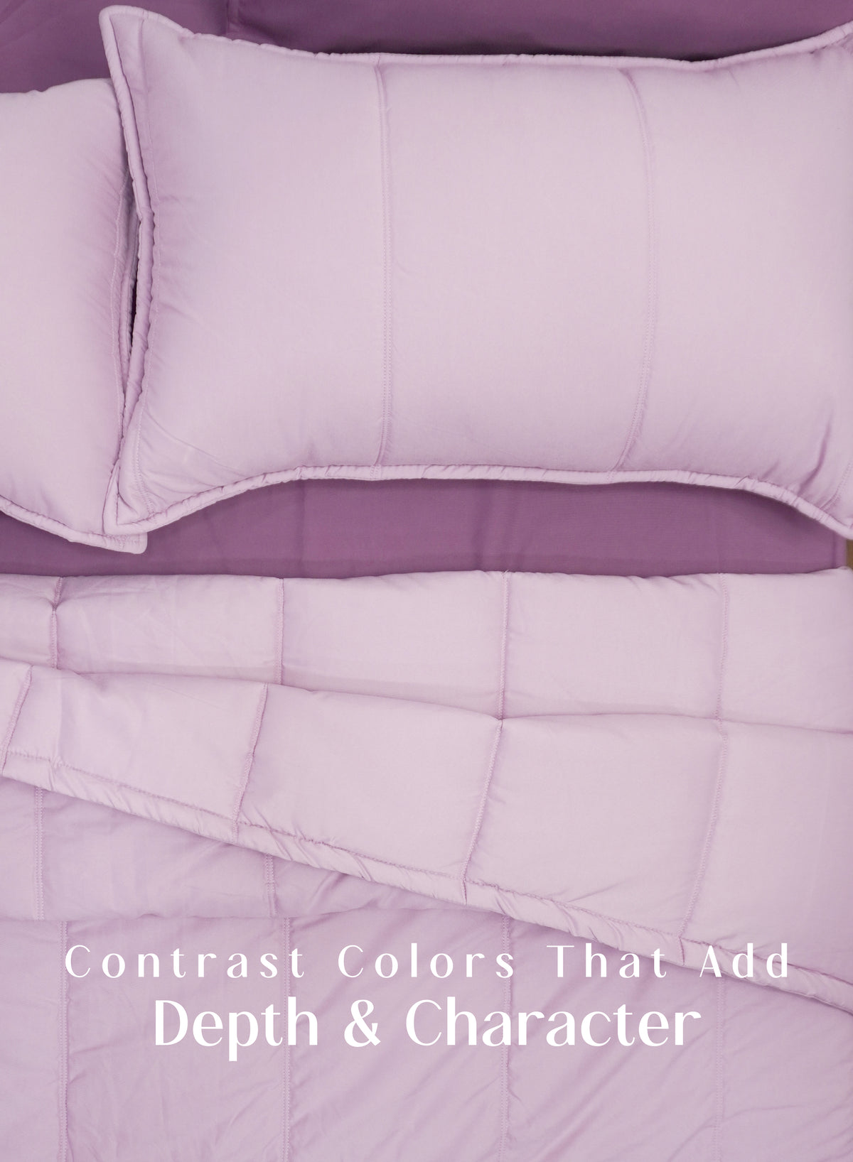 Cocoon 8-Piece Bedding Set | Lilac Daisy
