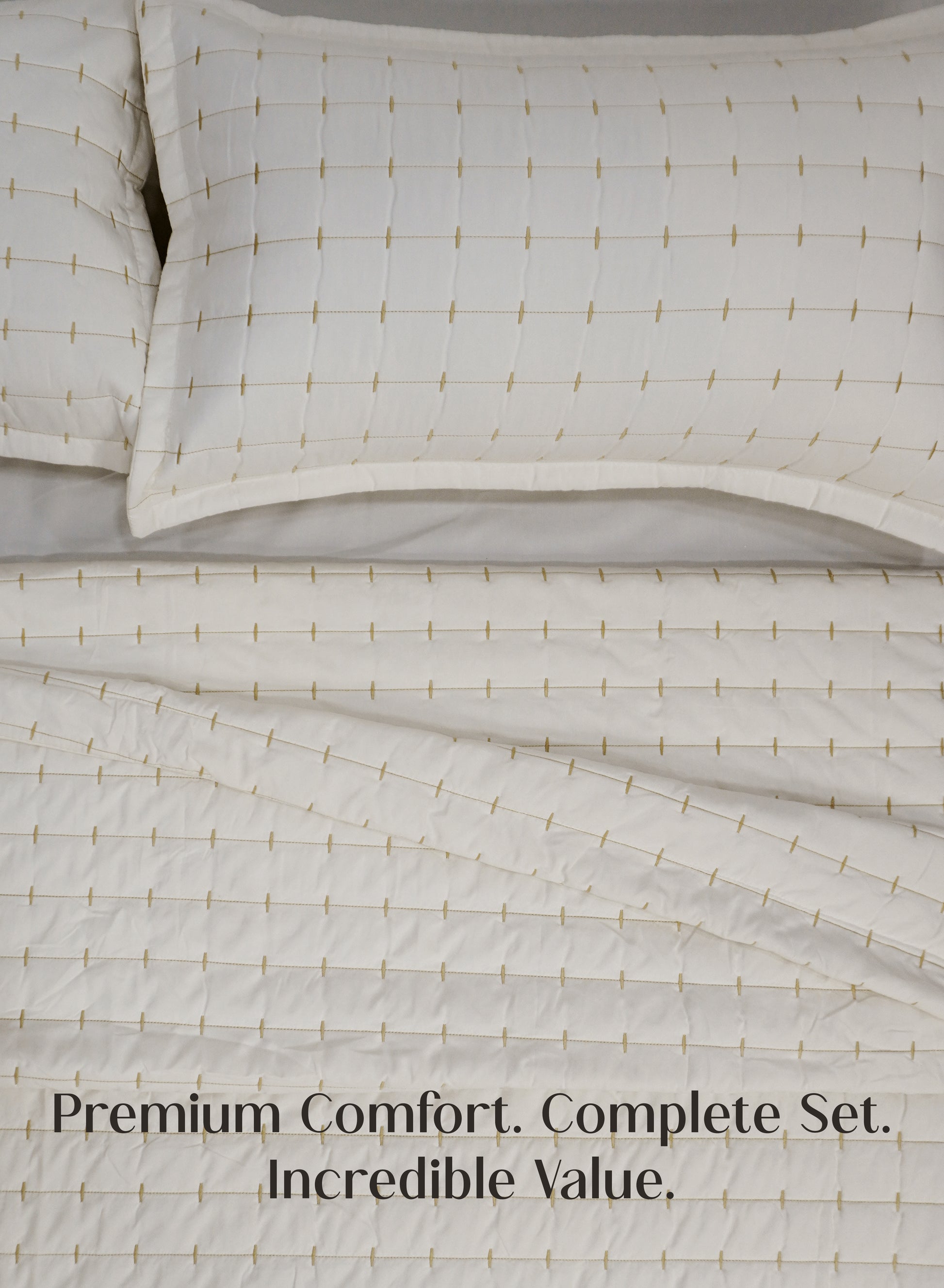 Home Crayons CloudTouch™ 8-Piece AC Bedding Set | Complete Bedroom Upgrade in One Set | Morning Glory