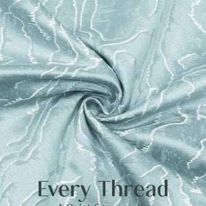 Teramo Jacquard Room Darkening Curtains | Drift Jacquard Weave | Caribbean Coral | Set of 2 | Fully Customizable