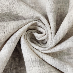 Bling Rustic Vibe Blackout Curtains | 100% Cotton | Cream | Set of 2