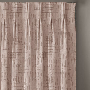 Elsa Textured Room Darkening Curtains | Beige | Set of 2