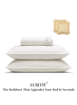 LuxeFit™ Fitted Bedsheet Set | Morning Glory - Sunlit